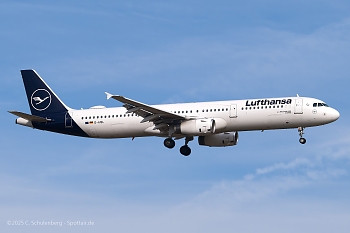 MUC AIRBUS 321-231 D-AISL 2008-03-03