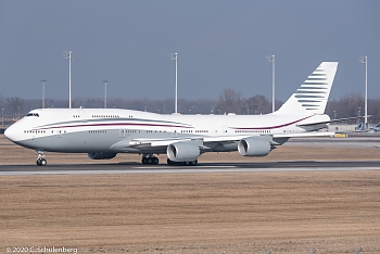 MUC BOEING 747-8KBBBJ A7-HBJ 2012-03-31