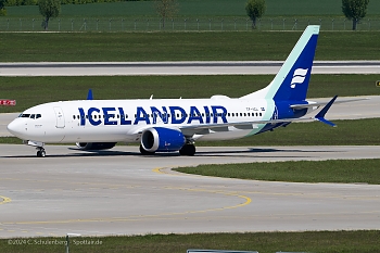 MUC BOEING 737-8MAX TF-ICL 2019-04-11