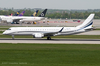 MUC EMBRAER 190BJ 9H-FAY